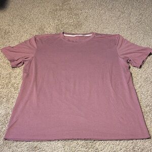 Lululemon License To Train Light Pink Short Sleeve Tee